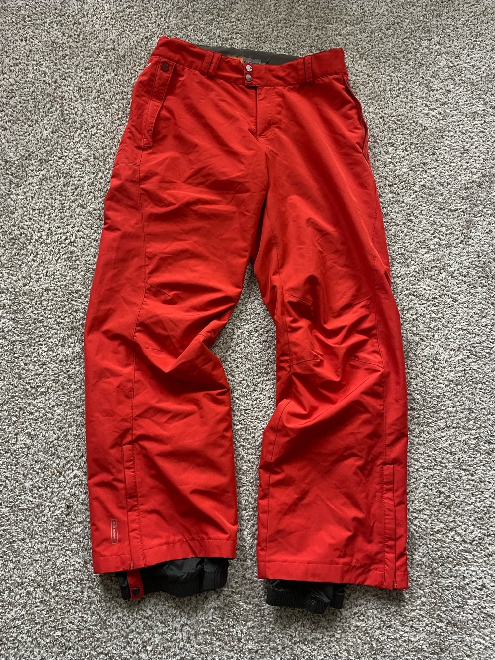 Merrell Opti-Shell Women's Ski Snowboard Pants Red Size 8 Waterproof Insulated